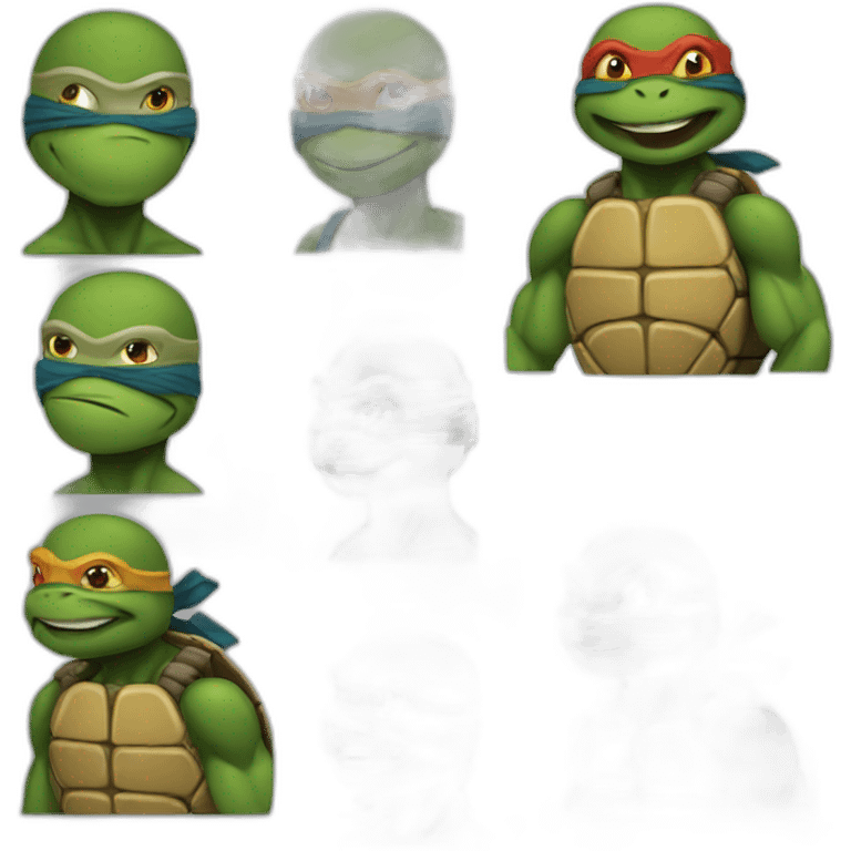 Ninja turtles emoji