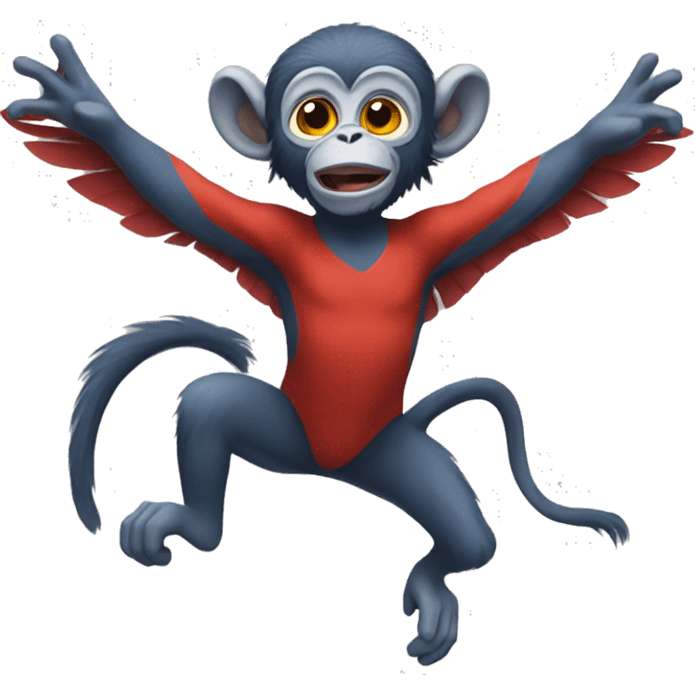 Flying monkey  emoji