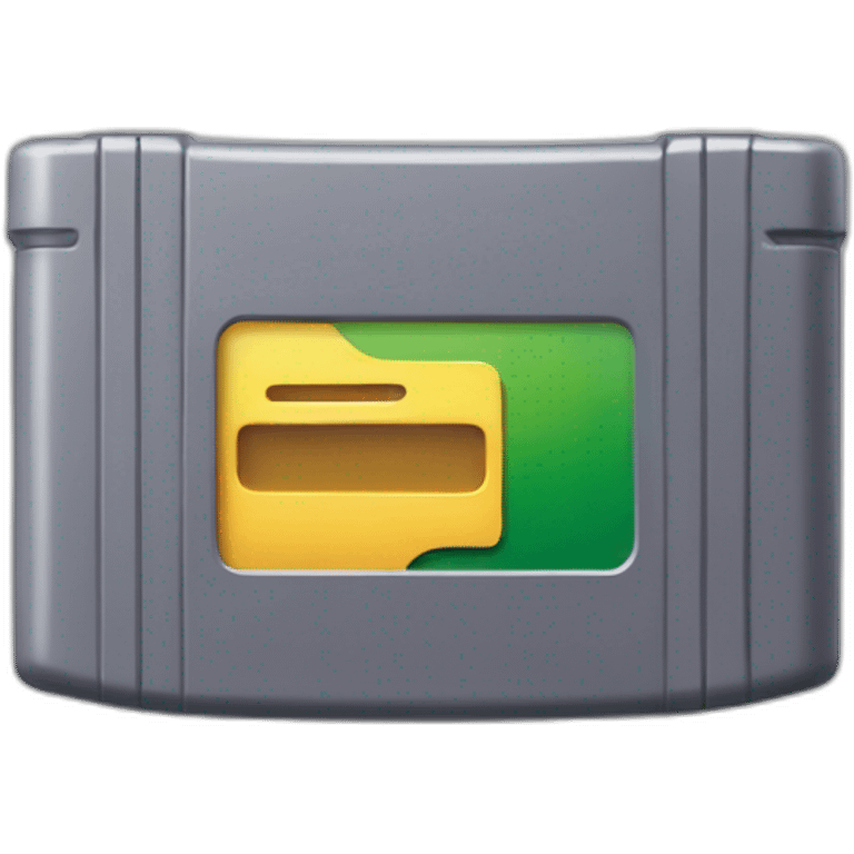 Nintendo 64 cartridge emoji