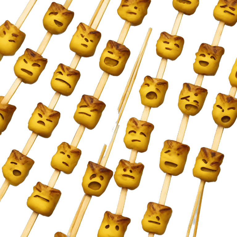 lemongrass satay skewers emoji