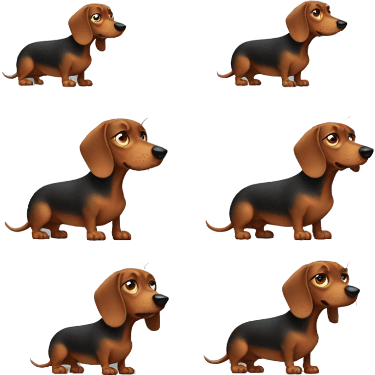 Angry Dachshund  emoji