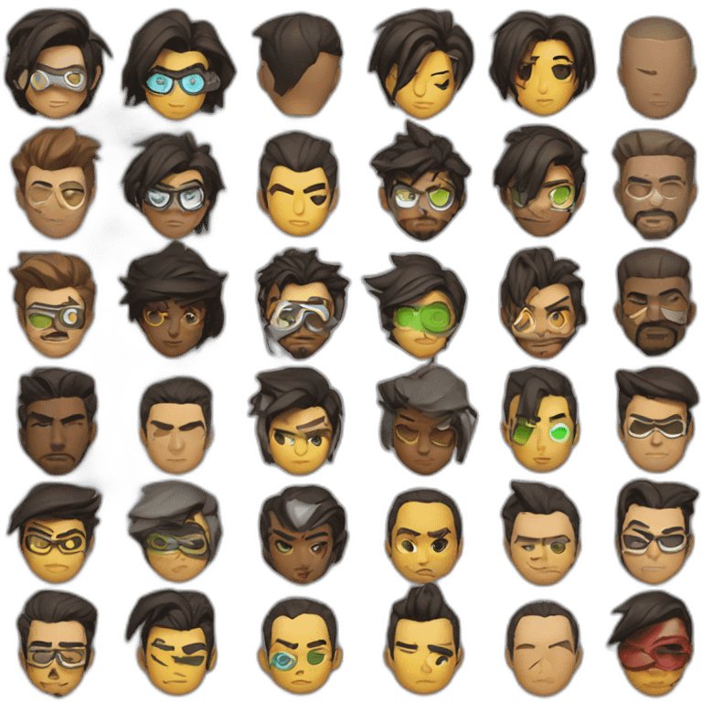 Overwatch 34 emoji