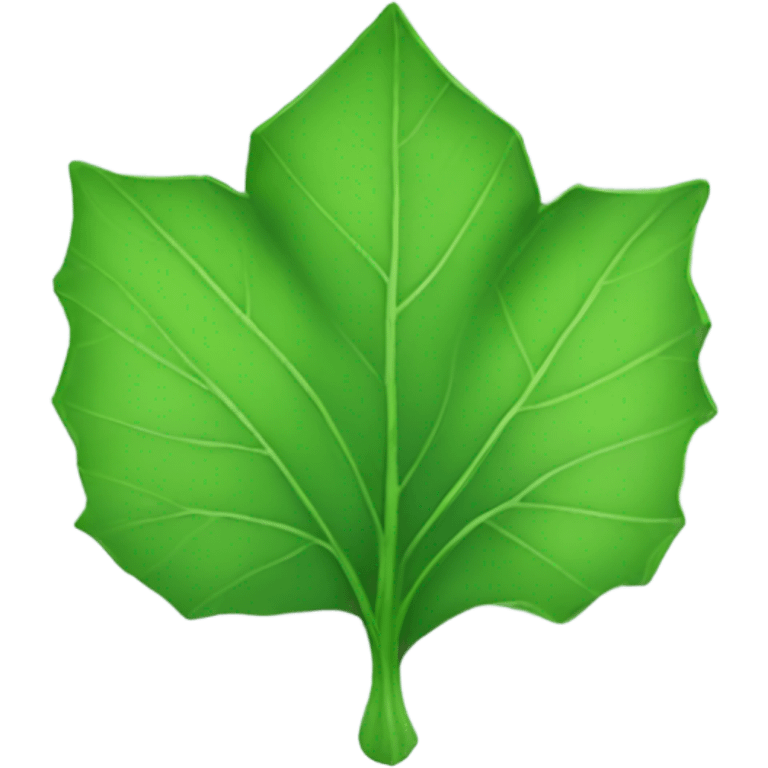 7 sided leaf emoji