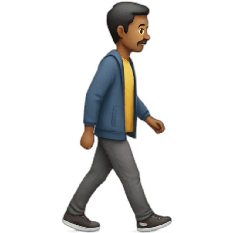 man walking  emoji