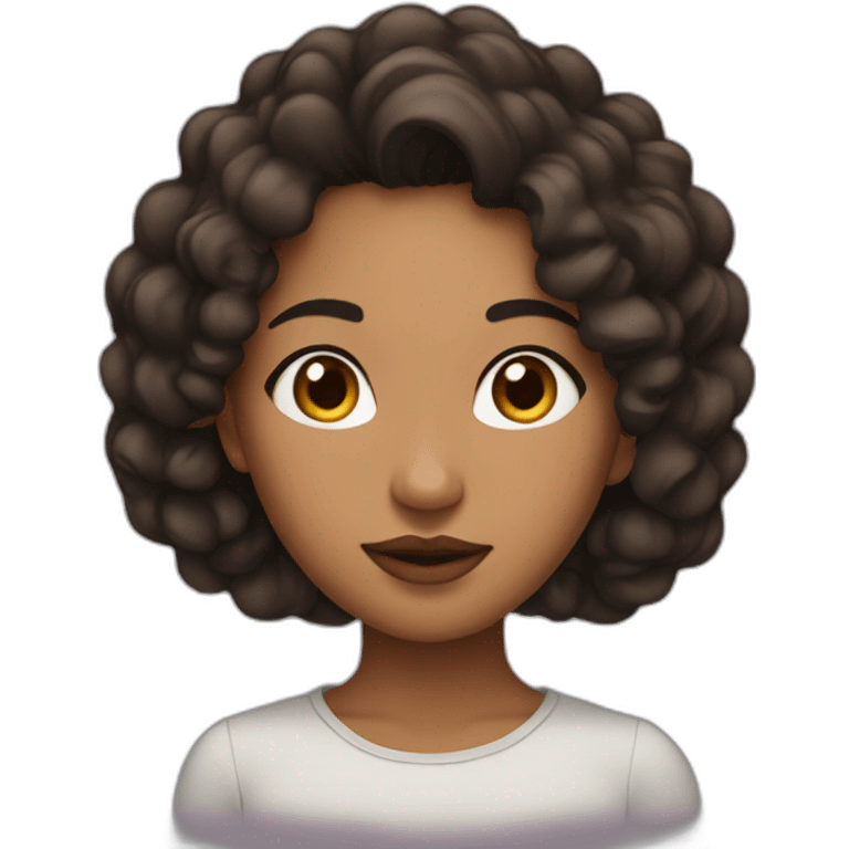 ethnically ambiguous beauty emoji