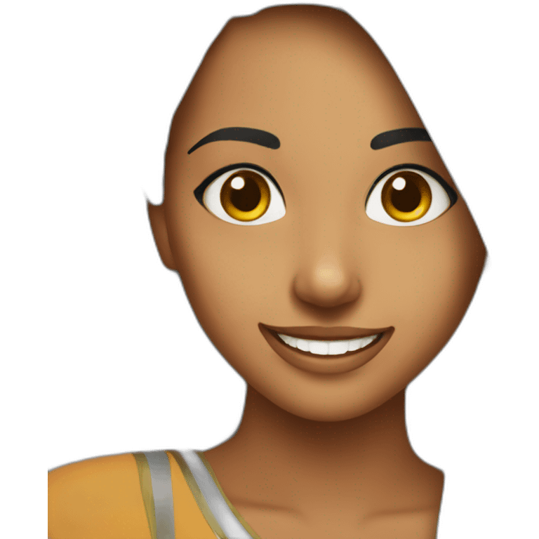 desi girl smiling emoji