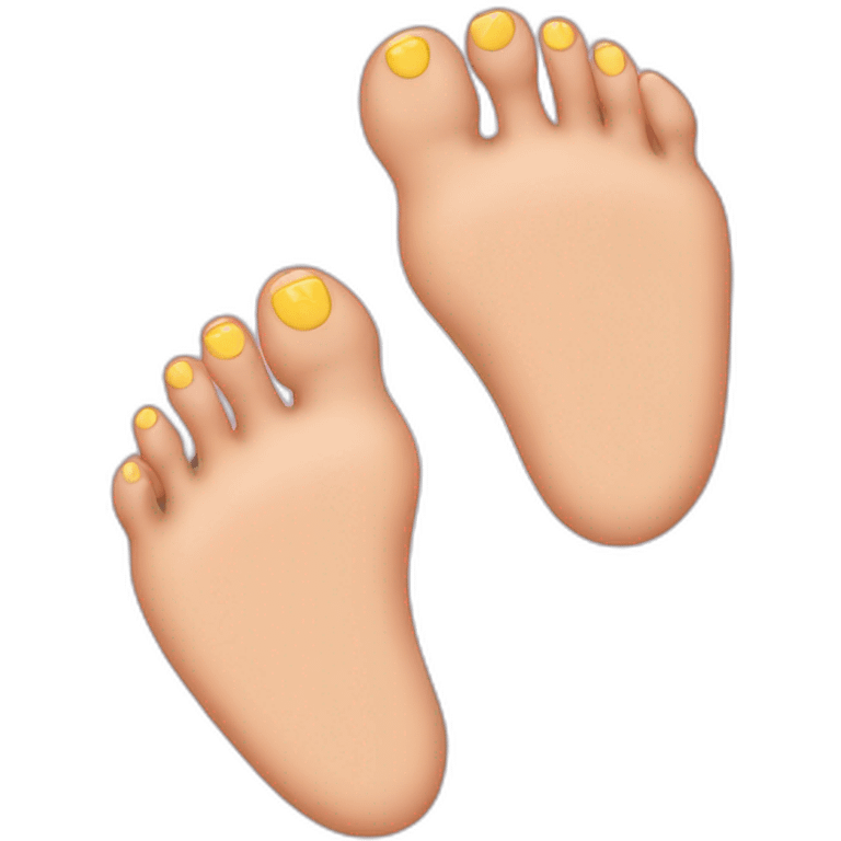 Toes emoji