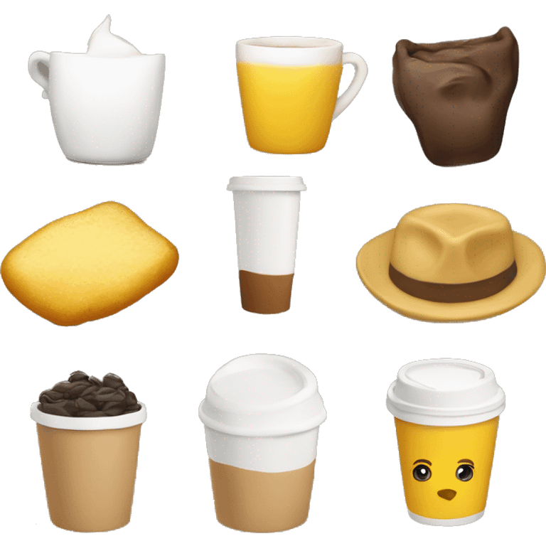 un caballo con la cara blanca,cuerpo cafe y pelo amarillo emoji