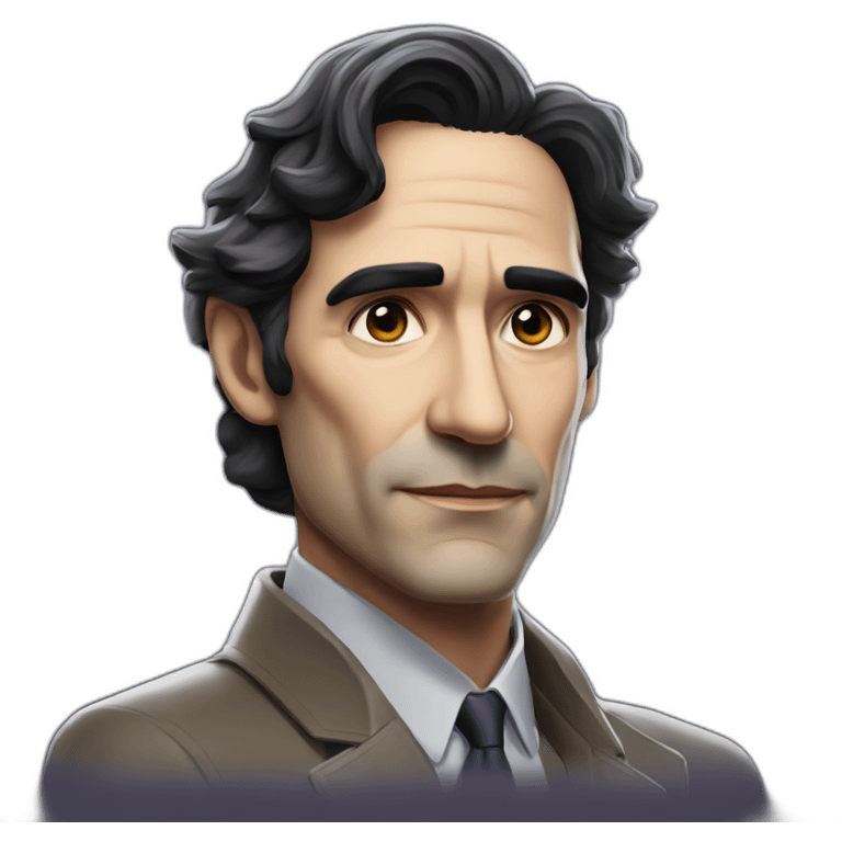 Ben Chaplin retrofuturism space detective emoji