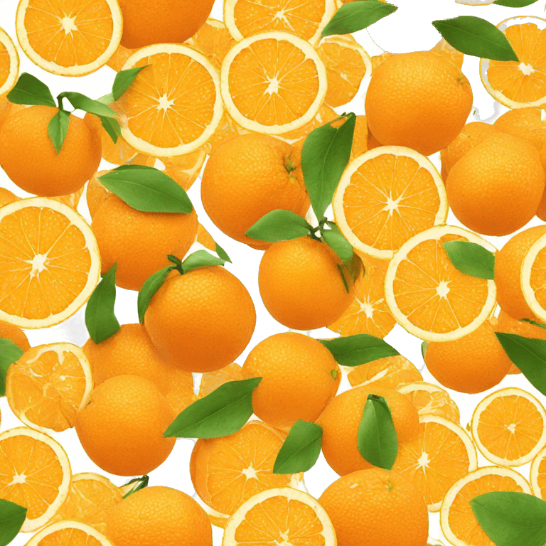 Orange fruit  emoji