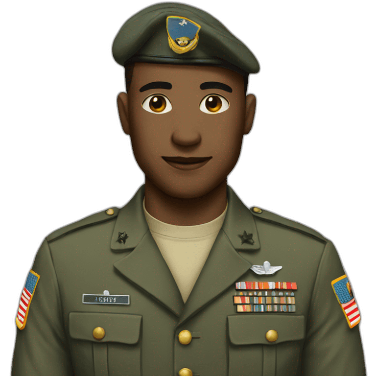 military emoji