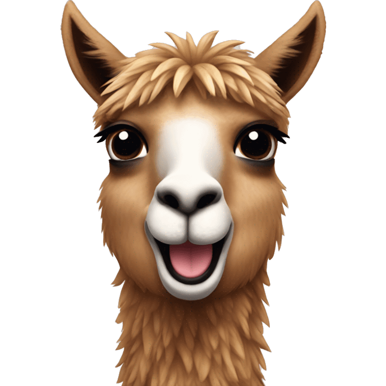 Llama 😍  emoji