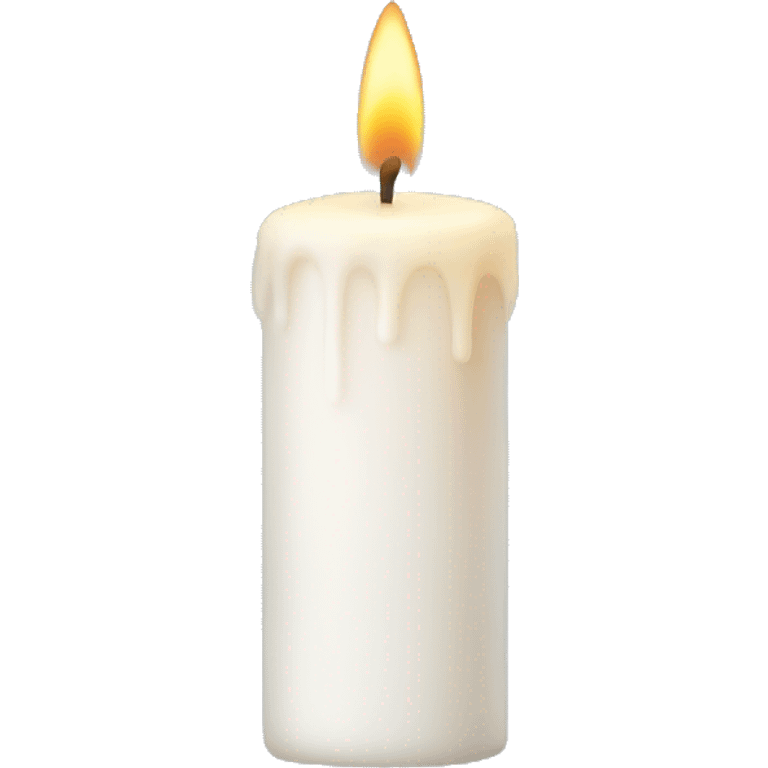 White candle emoji