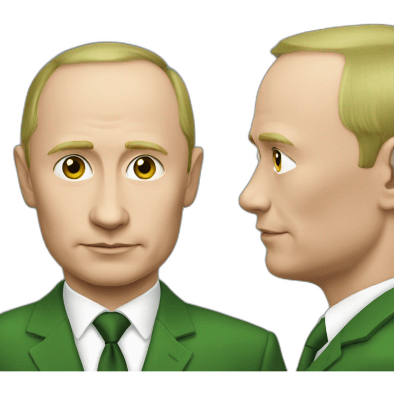 putin green skin emoji