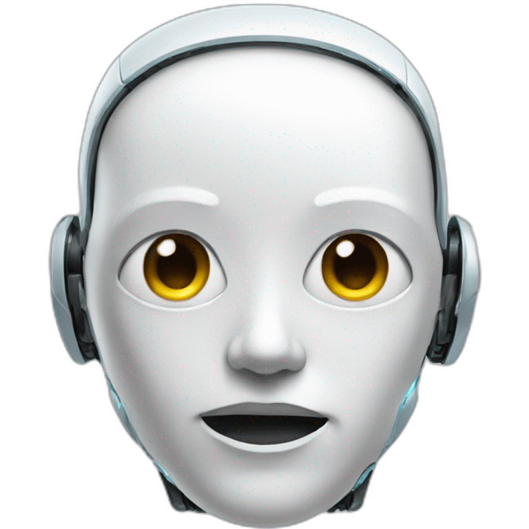 ai robot face emoji