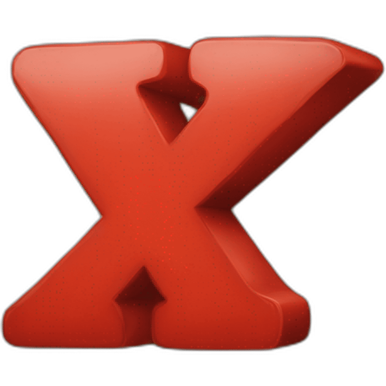 red letter x canceld emoji