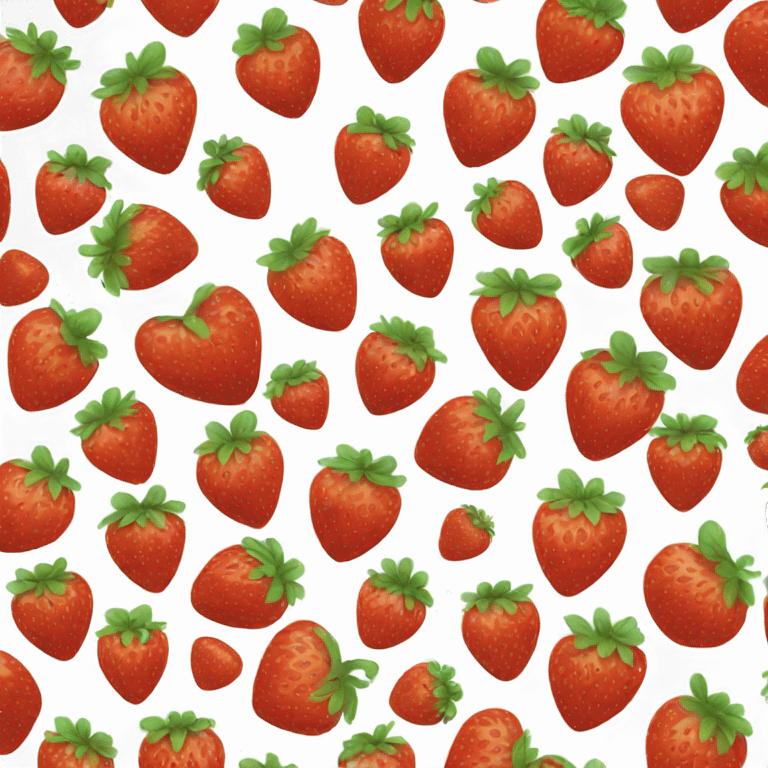 strawberry heart emoji