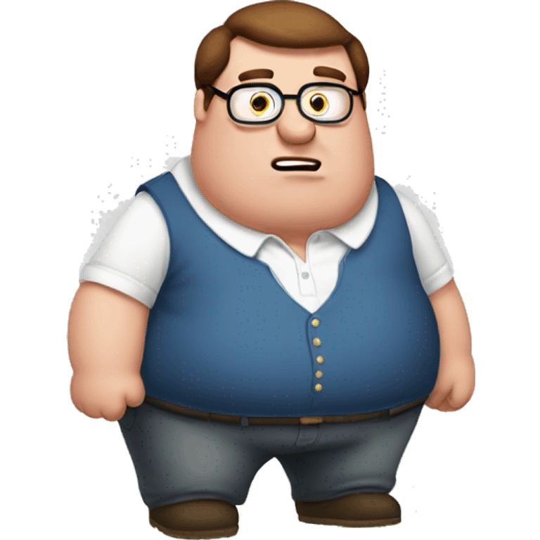 Peter griffin looking cute   emoji