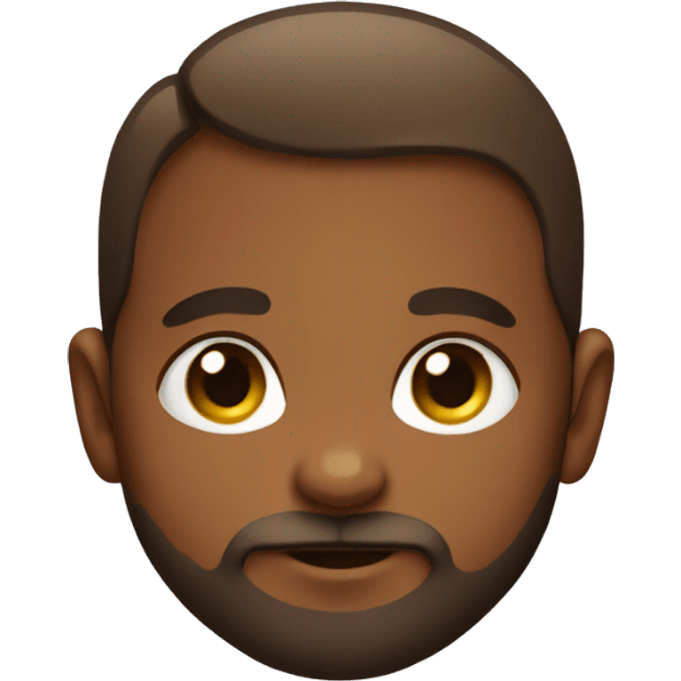 Baby wearing beard emoji