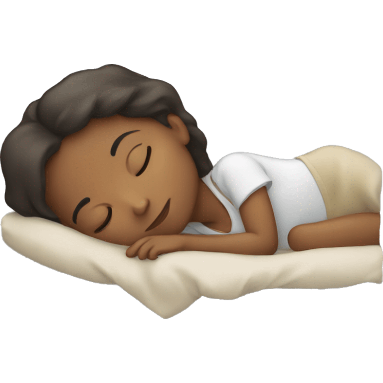 Sleeping girl  emoji