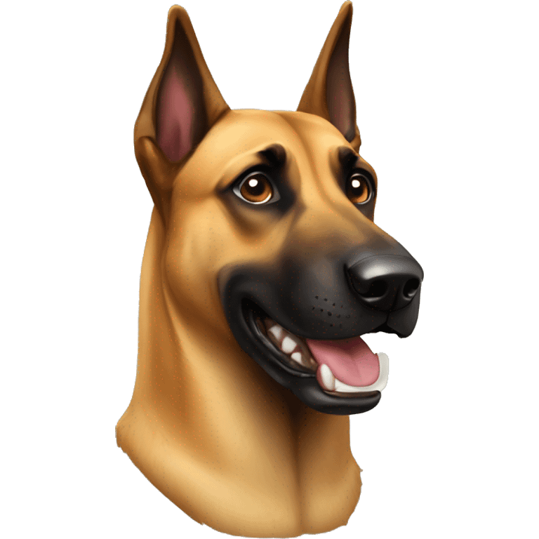 Malinois dog emoji