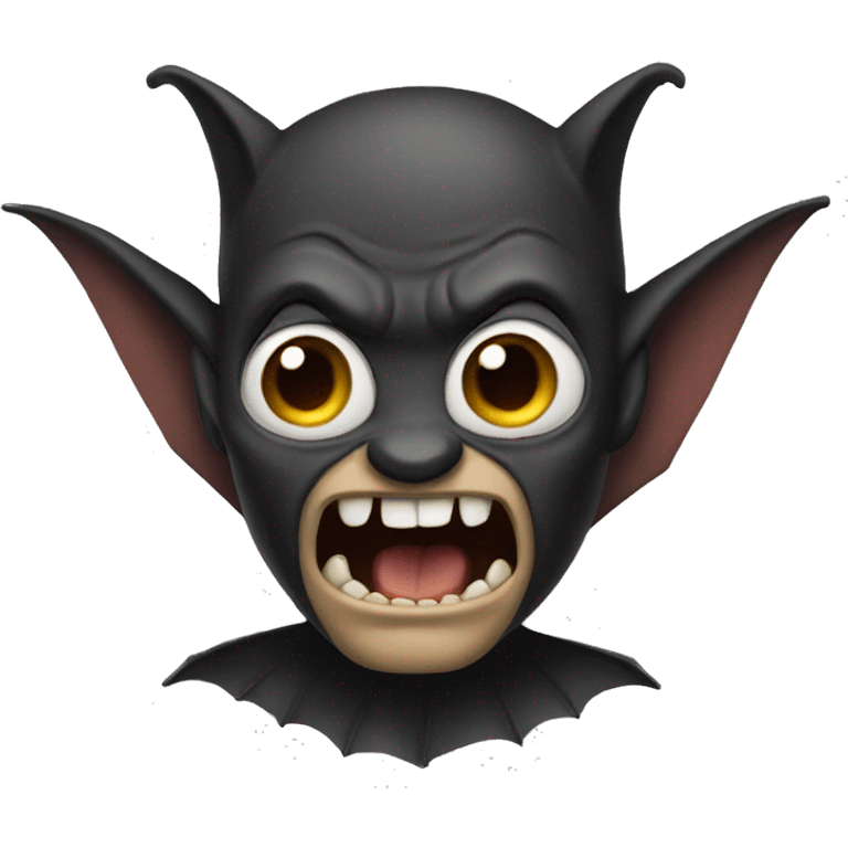 man bat  emoji