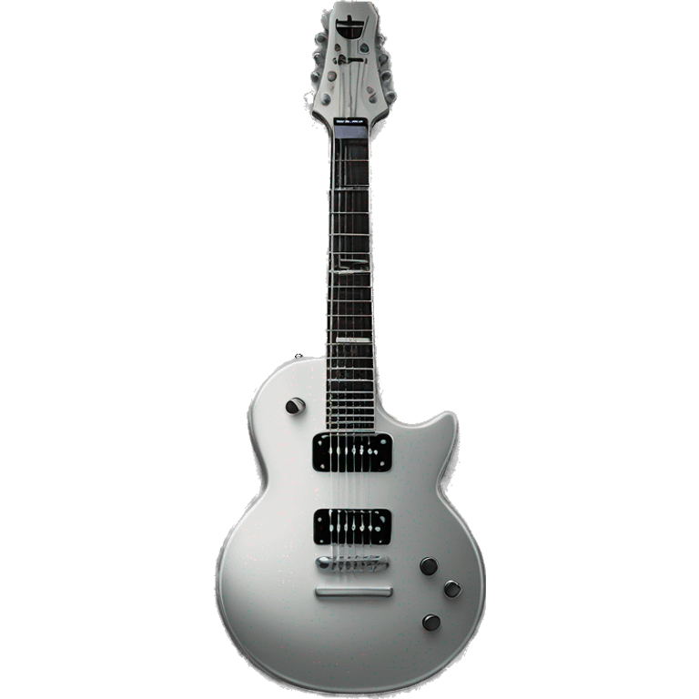 Silver Jackson Rhodes Roswell electric guitar  emoji