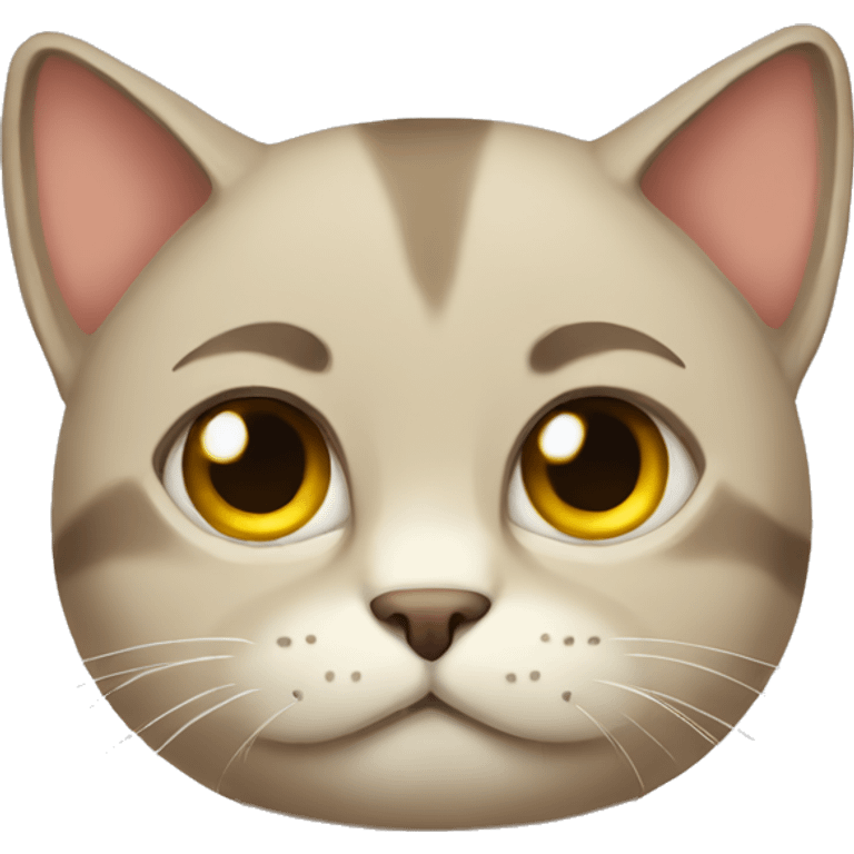 Cat sad emoji