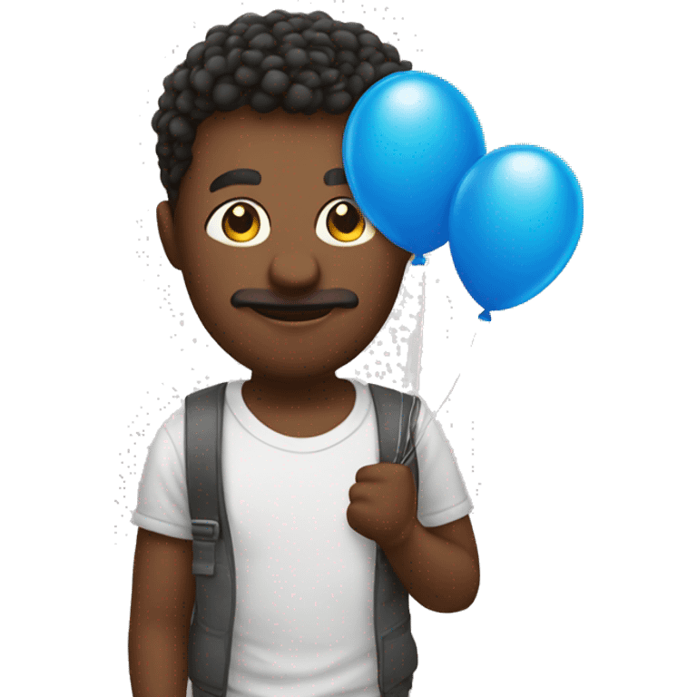 betmkn holds balloons emoji