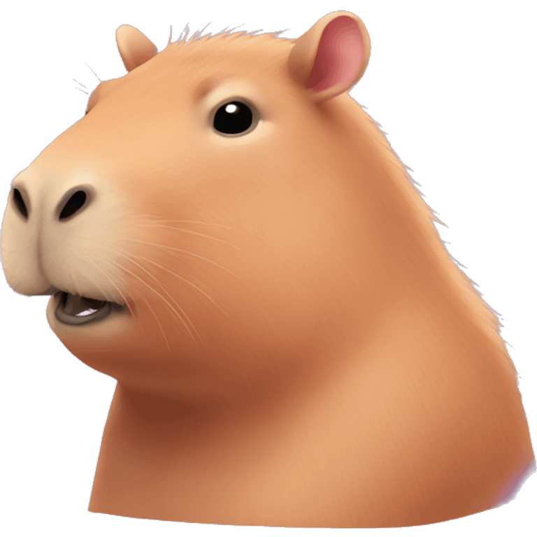 pink capybara  emoji