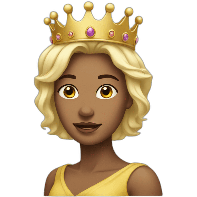 prinss in a small crown emoji