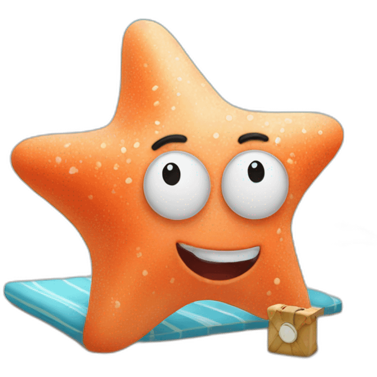 patrick-star-on-vacation emoji