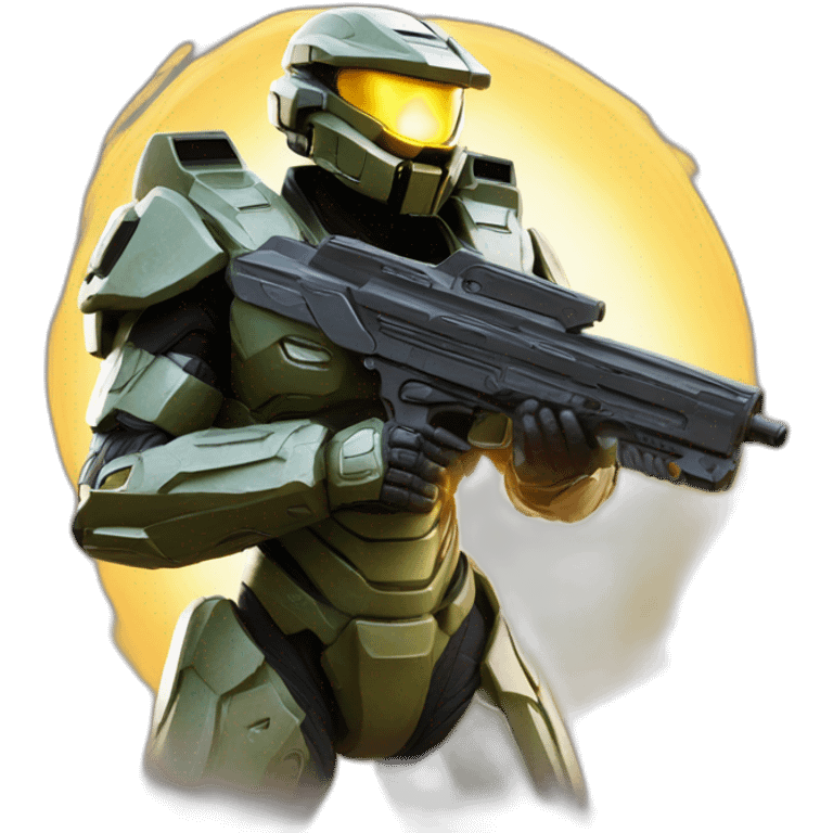 halo spartan pose emoji