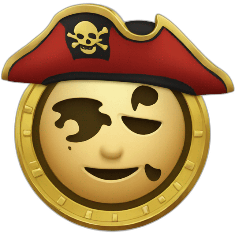 pirate coin emoji