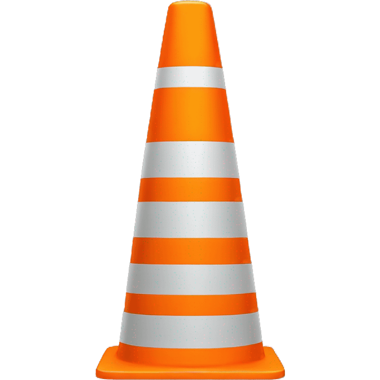 traffic cone emoji