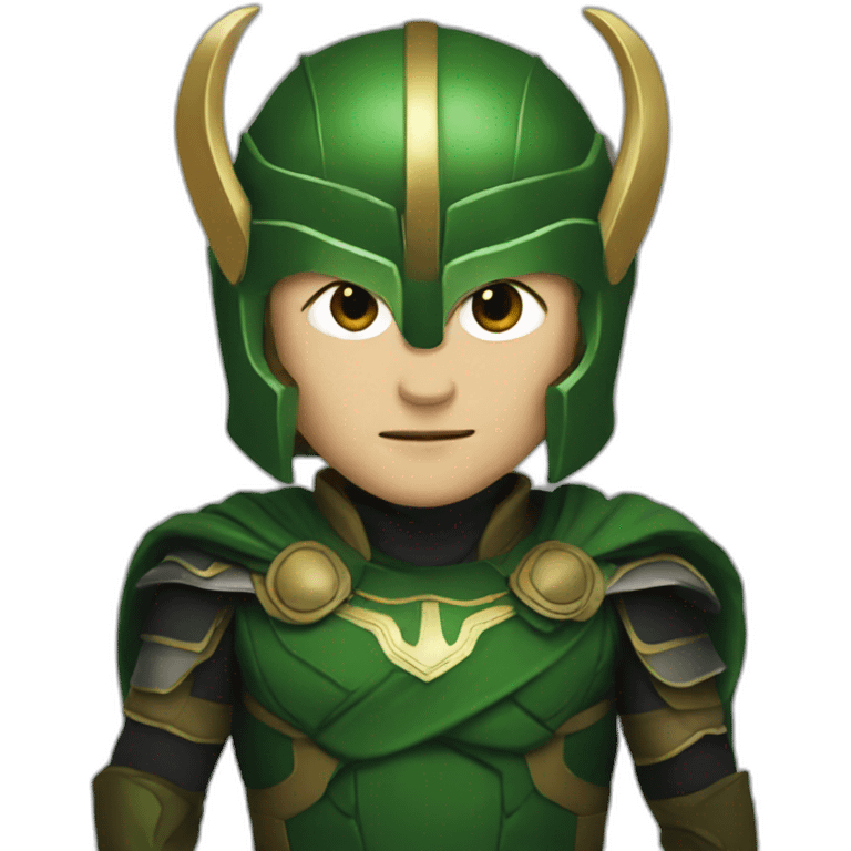 loki with helmet emoji