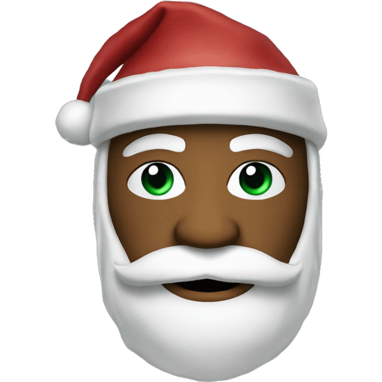 elon mask as santa claus emoji