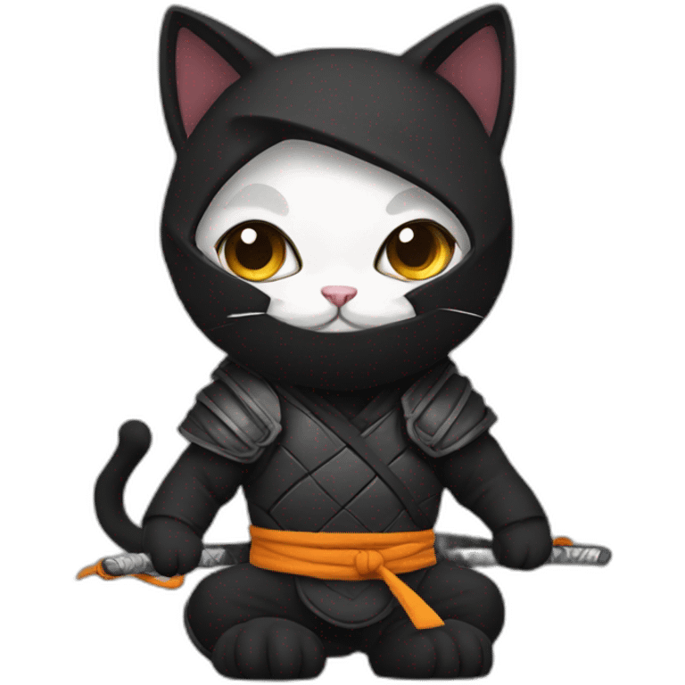 a ninja cat emoji