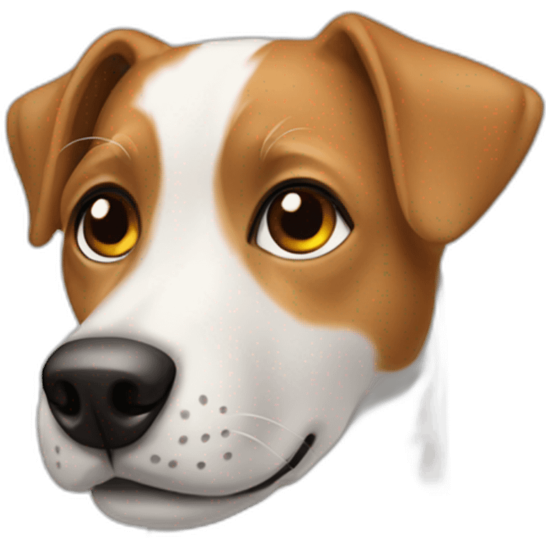 Dog jack rassel emoji