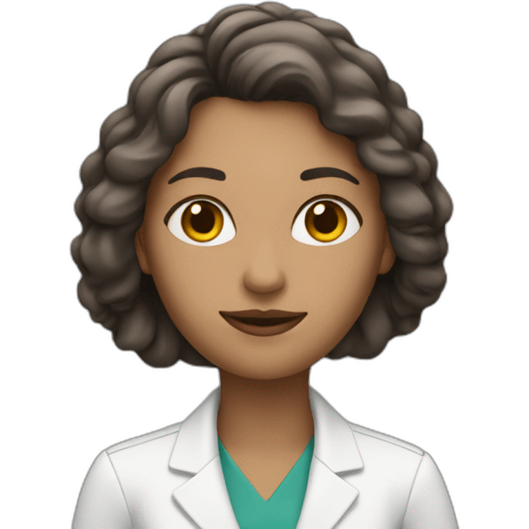 White woman with document on hand emoji