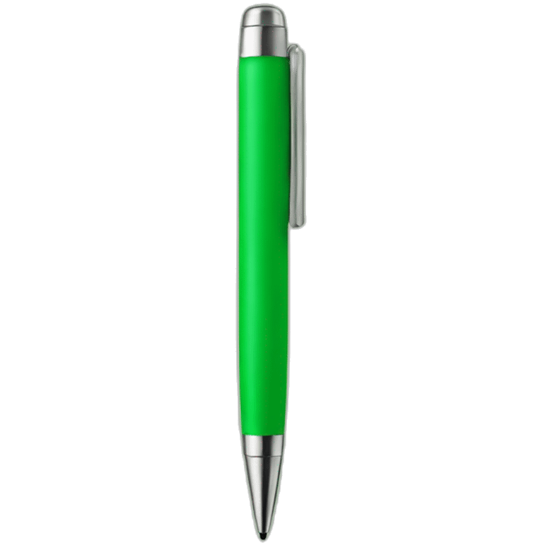 Green pen emoji