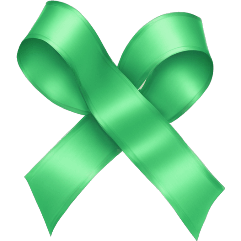 Light Green ribbon emoji