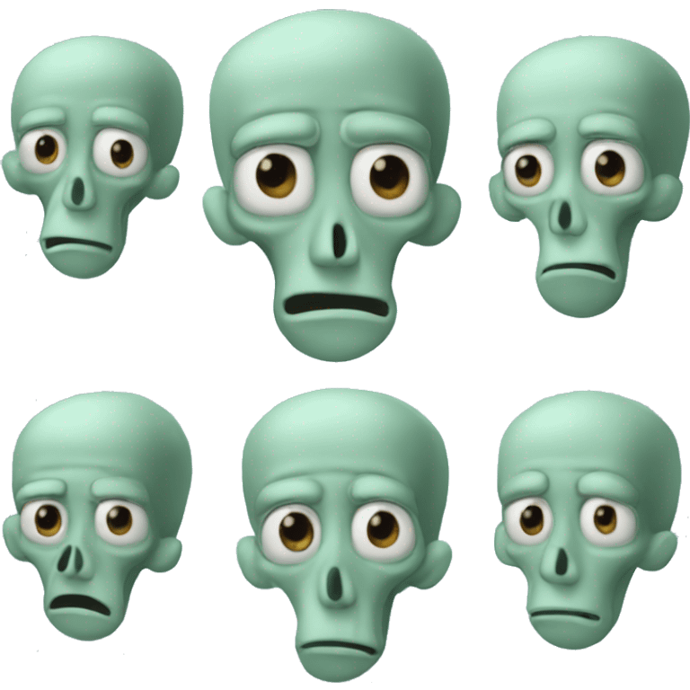 Squidward emoji