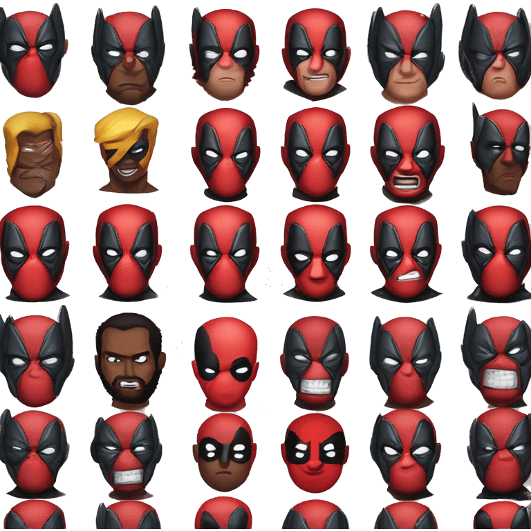 Deadpool wolverine emoji