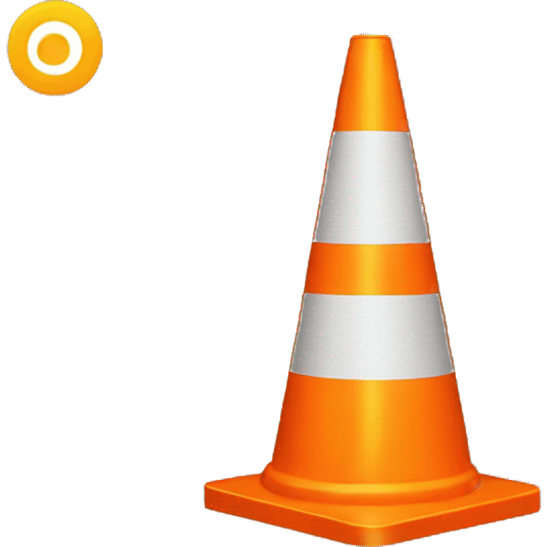 traffic cone emoji