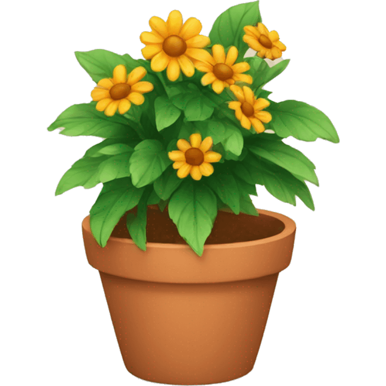 flower pot emoji