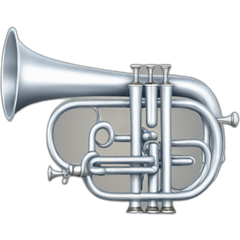 silver cornet emoji