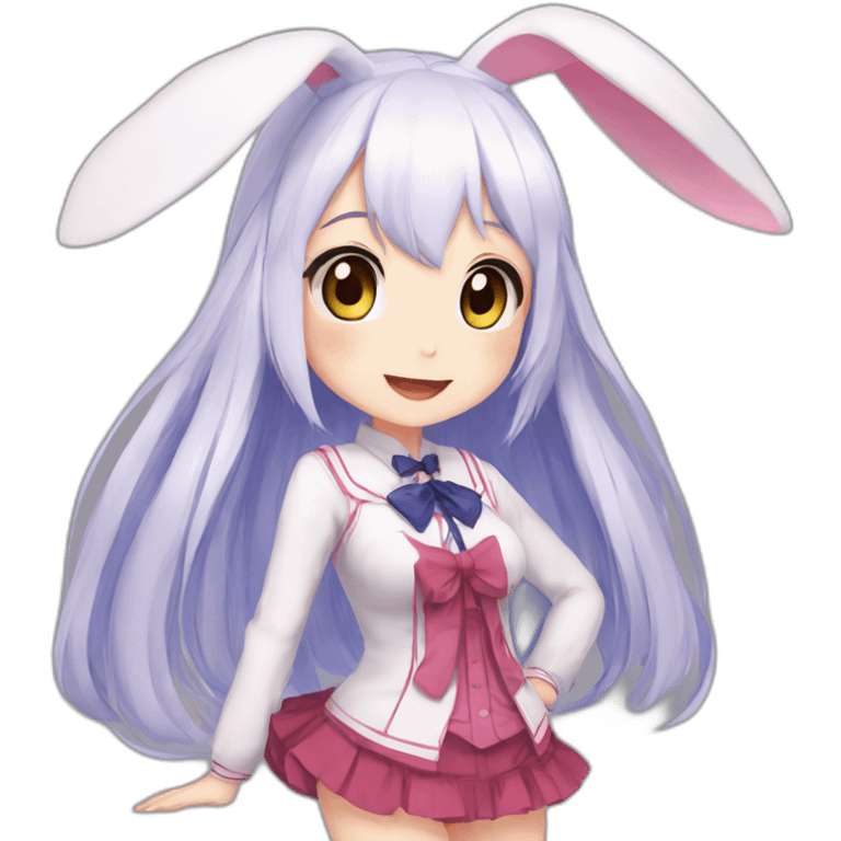 anime-rabbit-girl-vtuber-hololive emoji