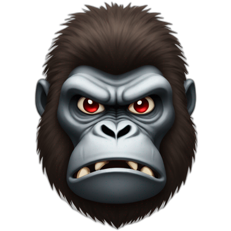 Angry Gorilla Red Angry face emoji