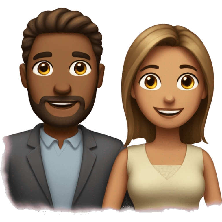 Husband and wife together emoji